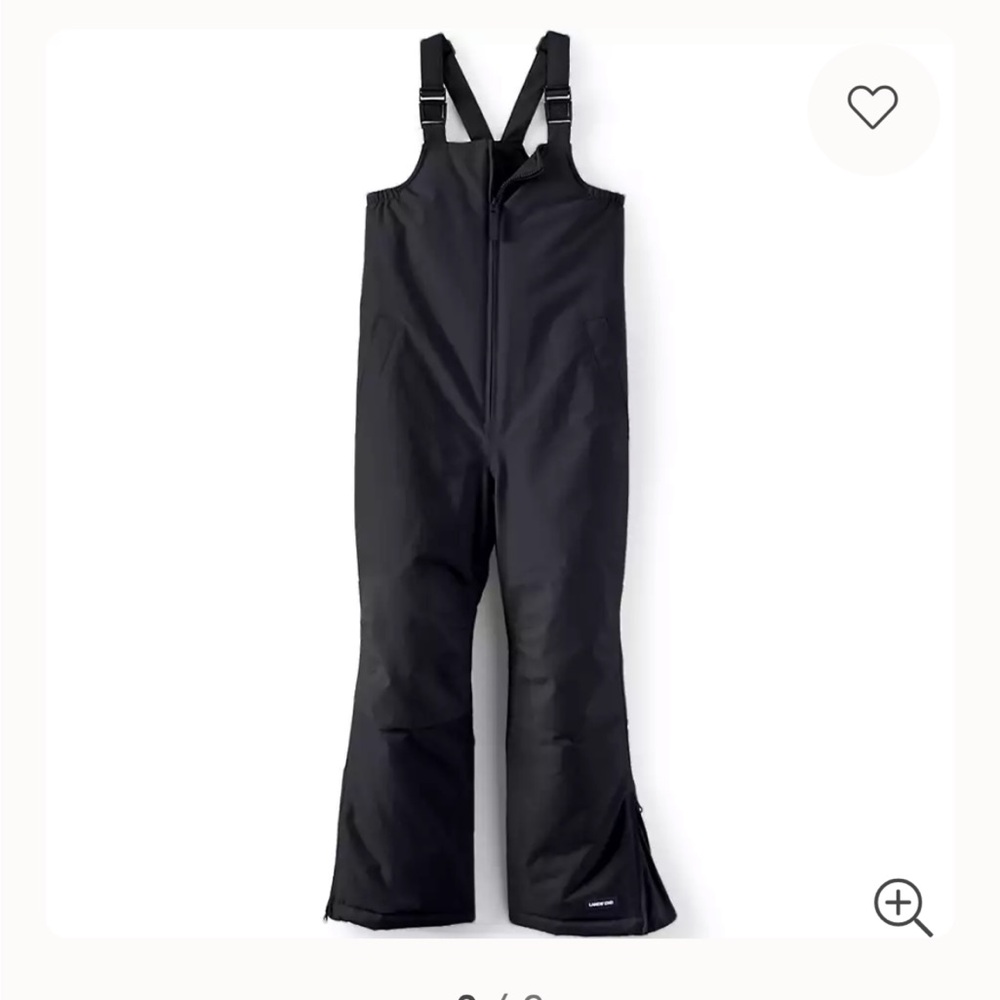 Lands' End Kids Grey One Piece Snowsuit, size 14 boys